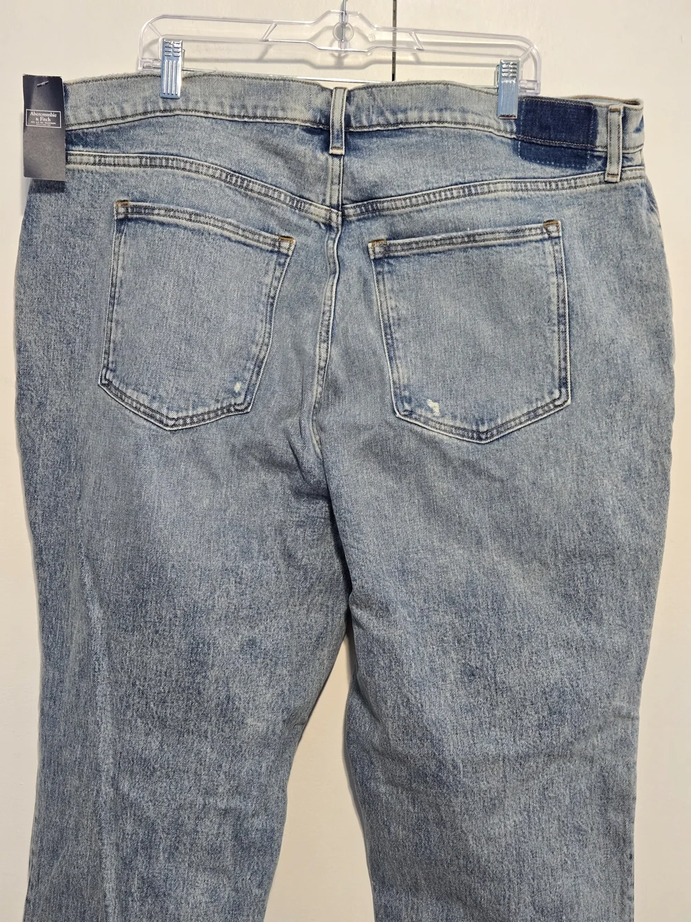 Abercrombie & Fitch Curve Love 90s Straight Jeans‎ 22R Ultra High Rise NWT